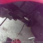 Ziemlich leerer Radkasten