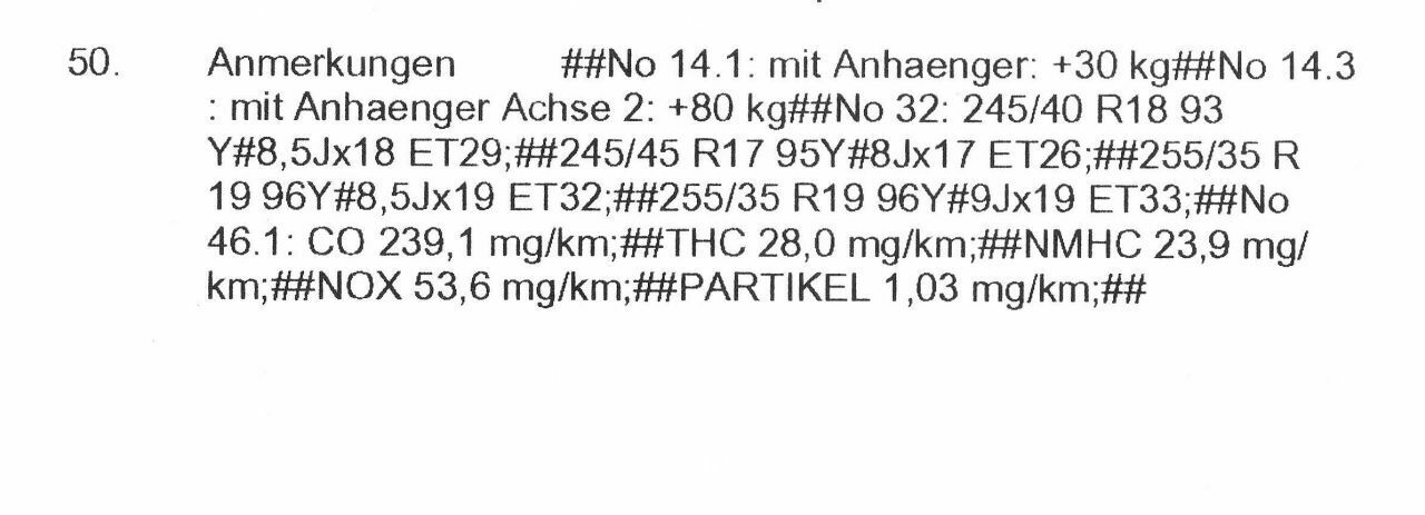 Audi A5 20 Zoll Audi Felge eintragen