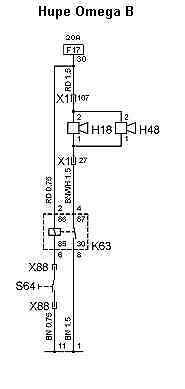 Omega B - FL - Hupen-Relais