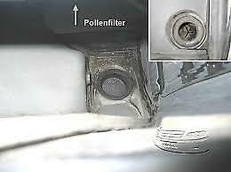 Omega B - Wasser im Fußbereich Beifahrerseite