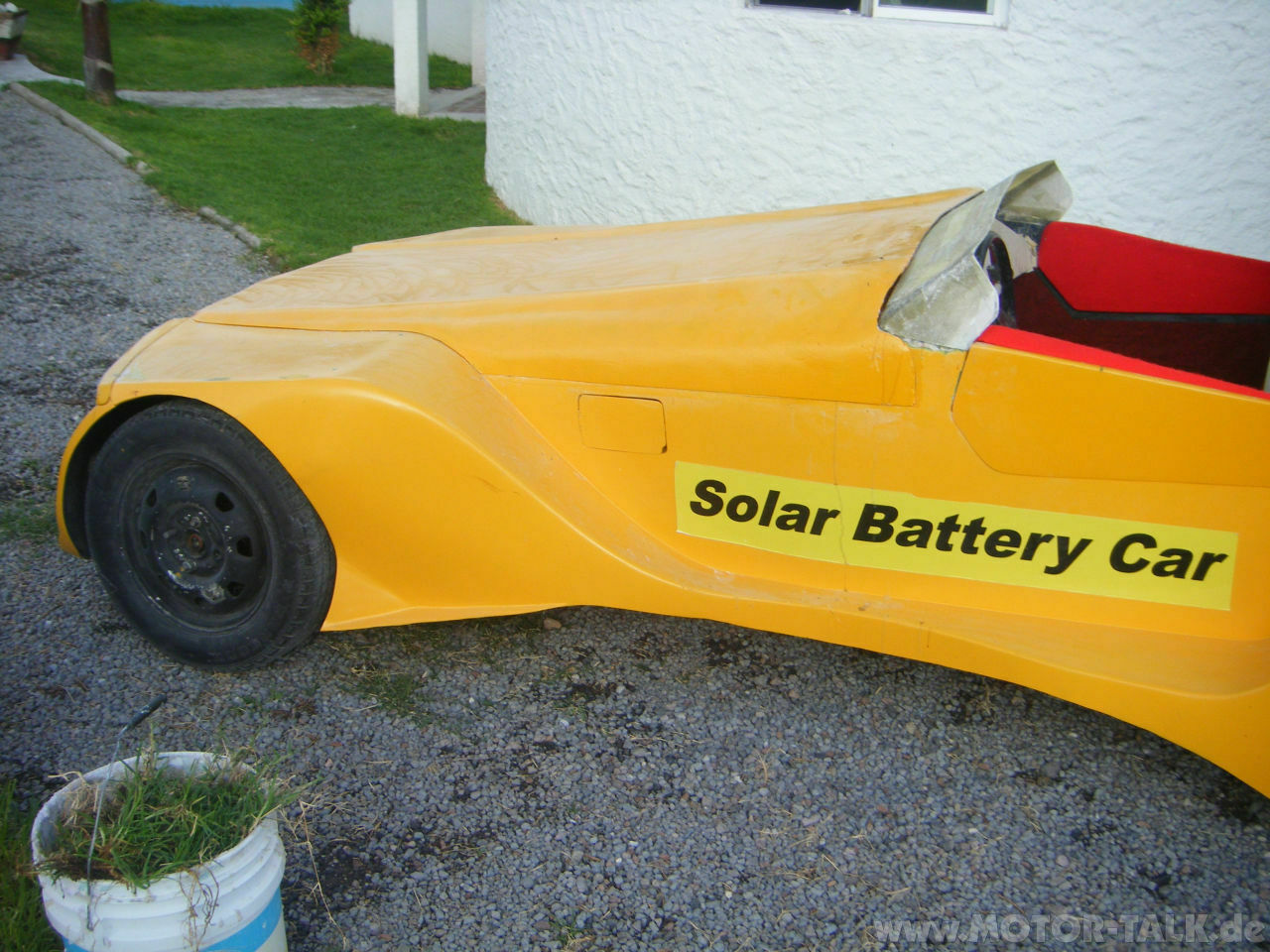 Frontscheibe und verdeck