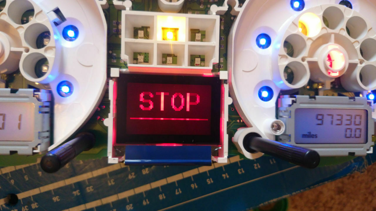 Golf 4 2,0 Automatik Bj.99 Tacho mit MFA defekt