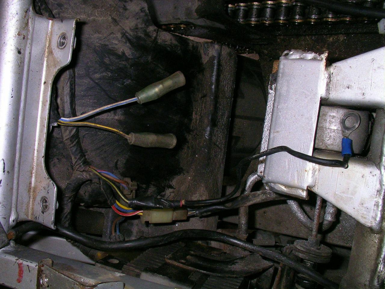 Fehlt der Kettenschutz?