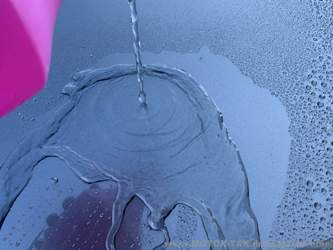 Wasserablaufverhalten