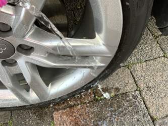 Wasserablaufverhalten