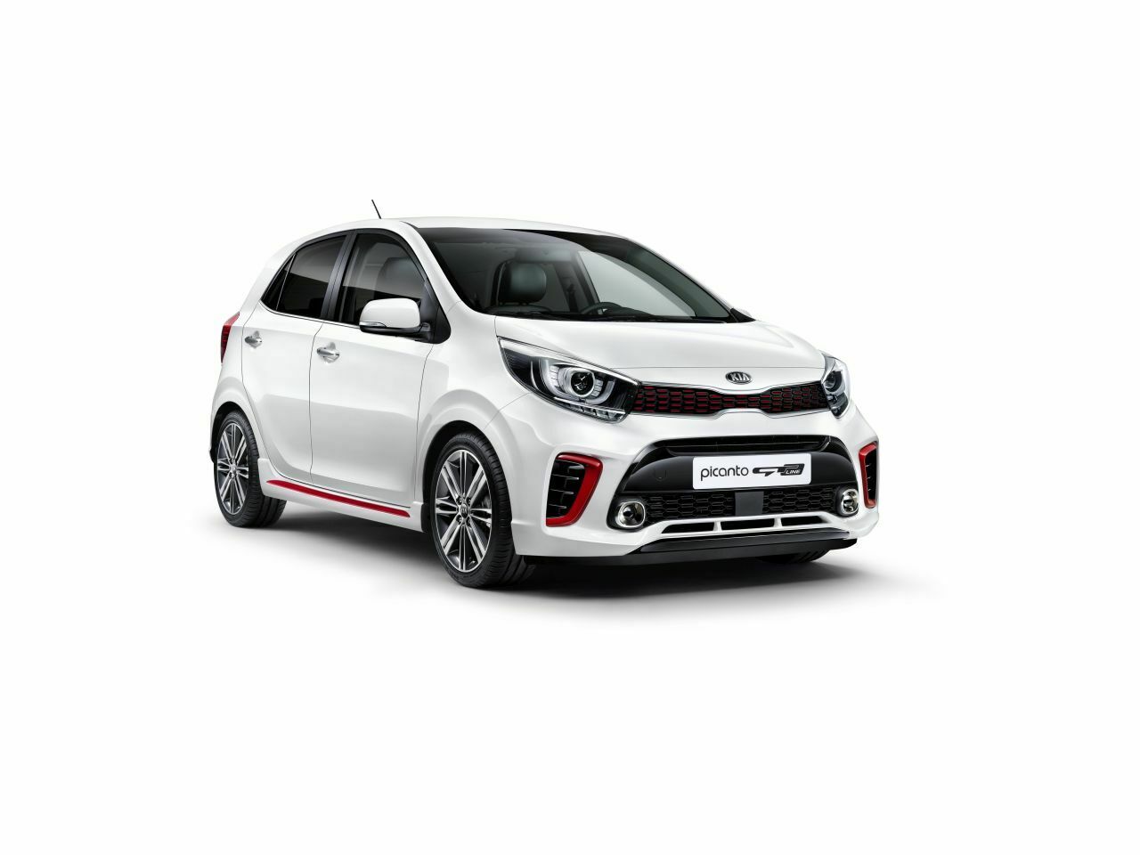 Der obere Kühlergrill wächst beim neuen Picanto vor allem in die Breite