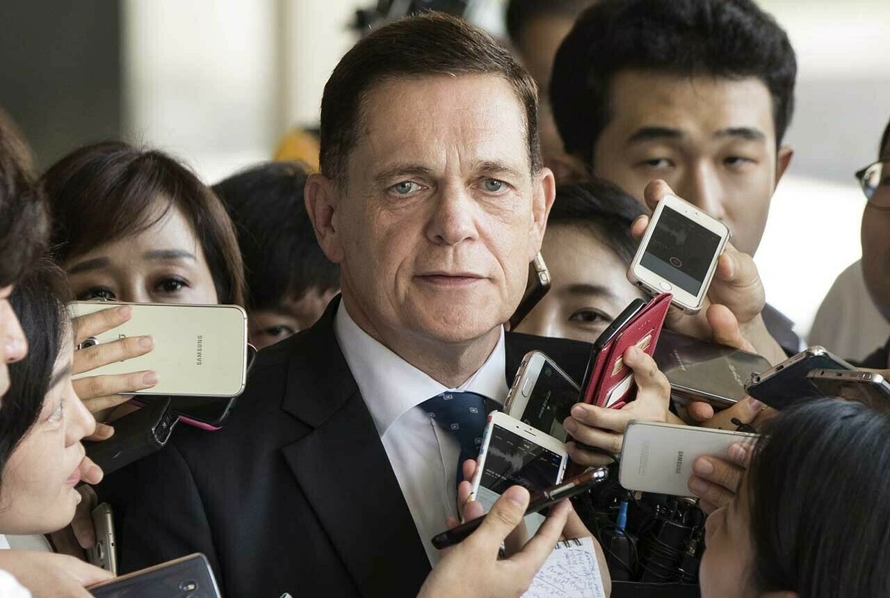 Der Chef von Audi Volkswagen Korea, Johannes Thammer, musste der Staatsanwaltschaft in Seoul Fragen zu den Dieselmanipulationen beantworten