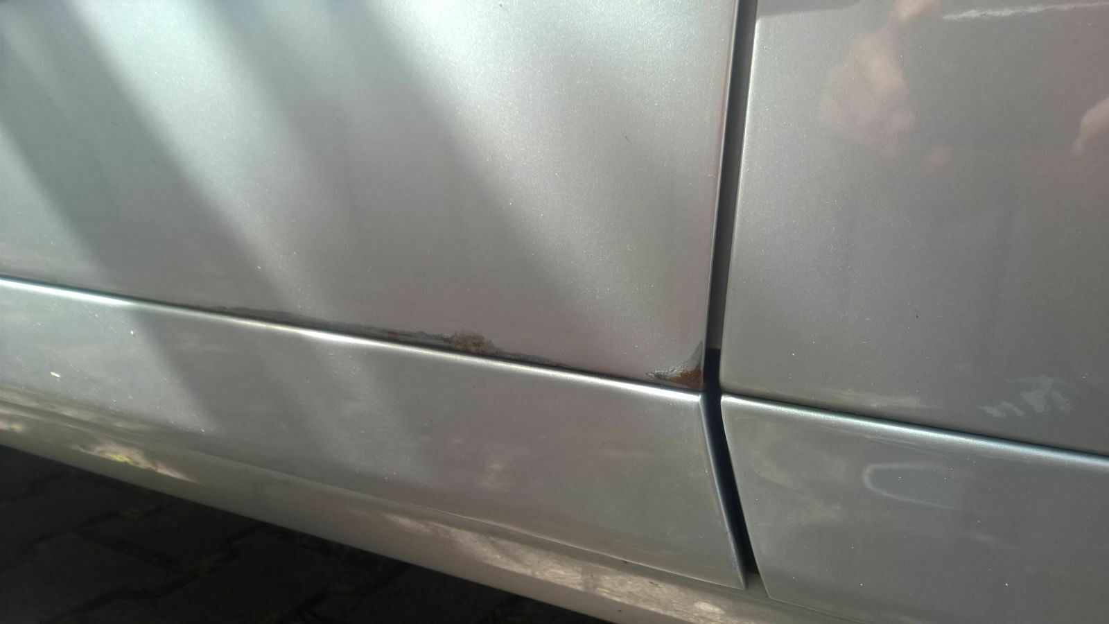 Rostende Türleiste Audi A4 8e