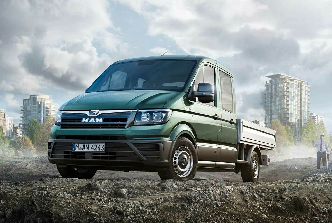 MAN wird auch eine Pritschenwagen-Version des TGE auf den Markt bringen