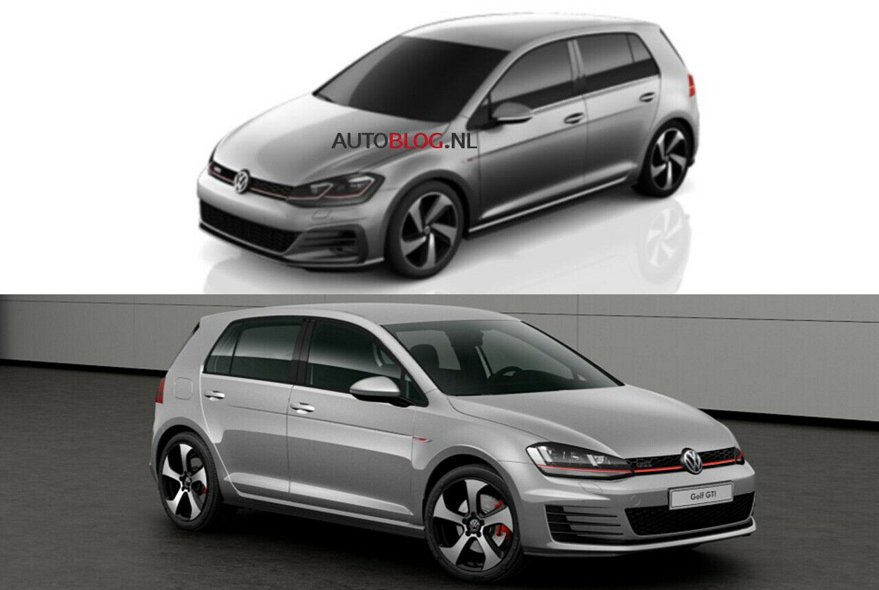 So sieht der Golf nach dem Facelift aus