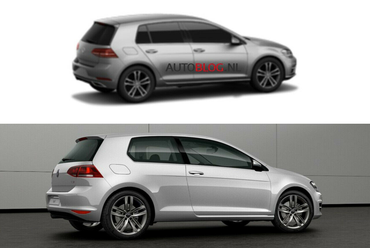 So sieht der Golf nach dem Facelift aus