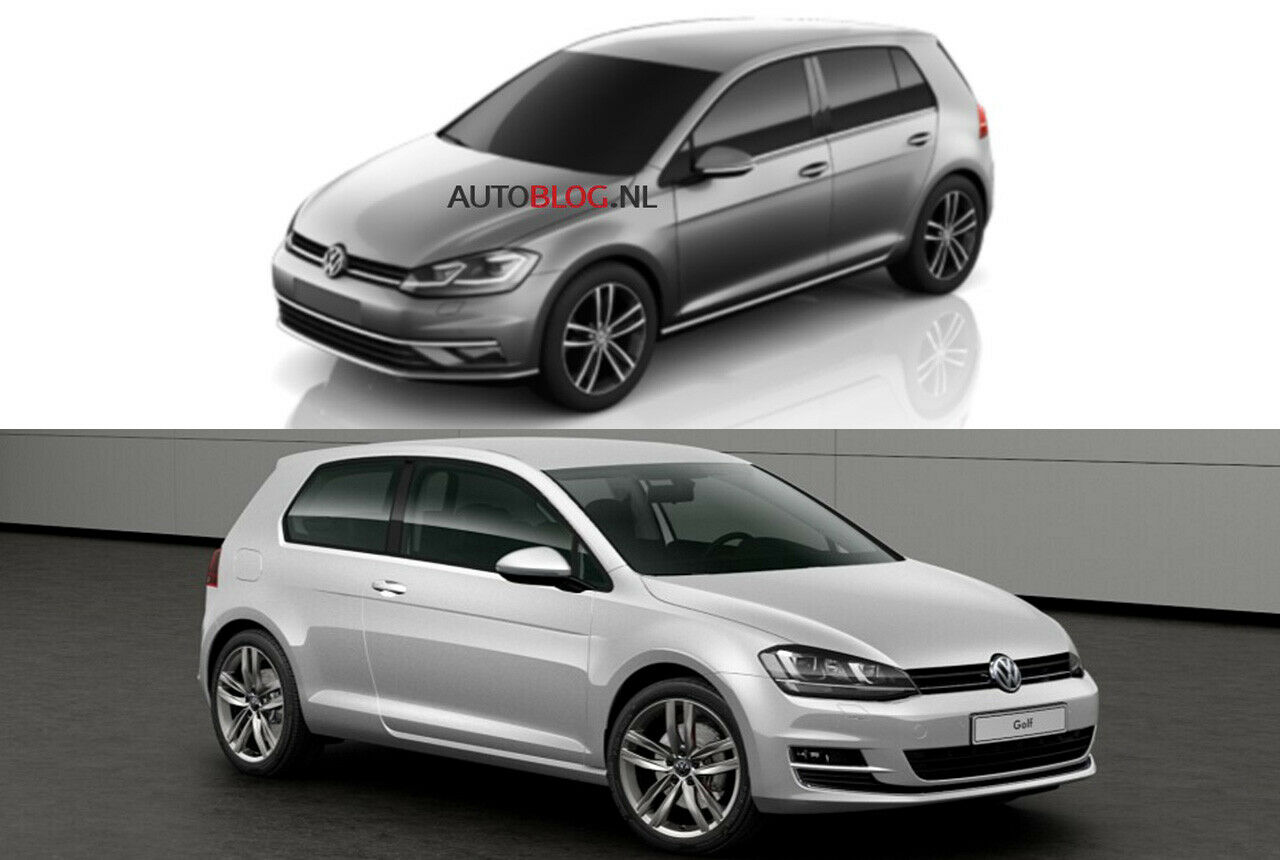 So sieht der Golf nach dem Facelift aus