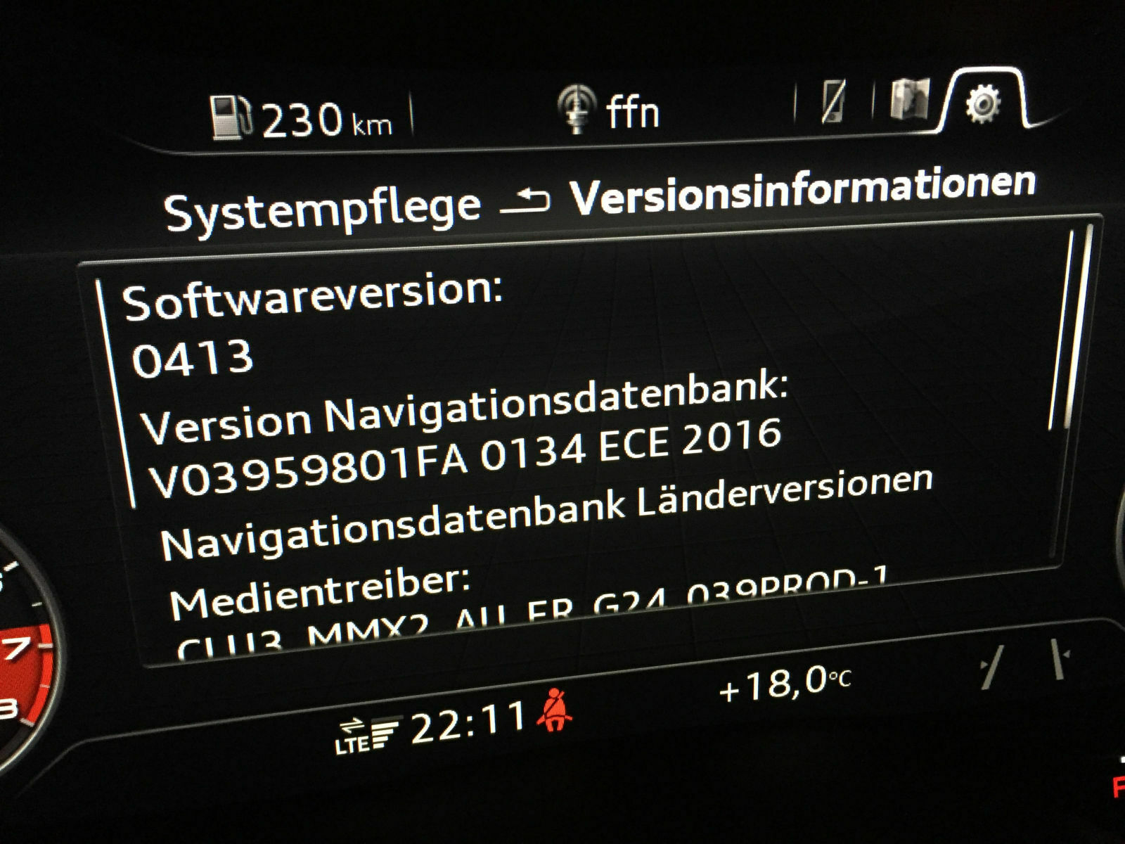 Software Update Audi TT/TTS/TTRS