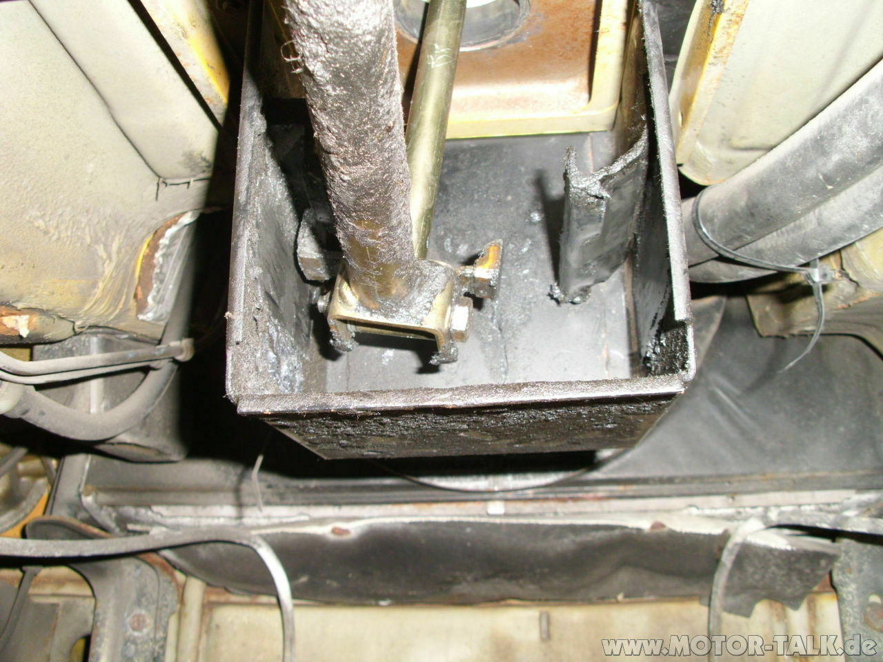 T3 Abh 4 Gang Getriebe, 1. Gang hakt!