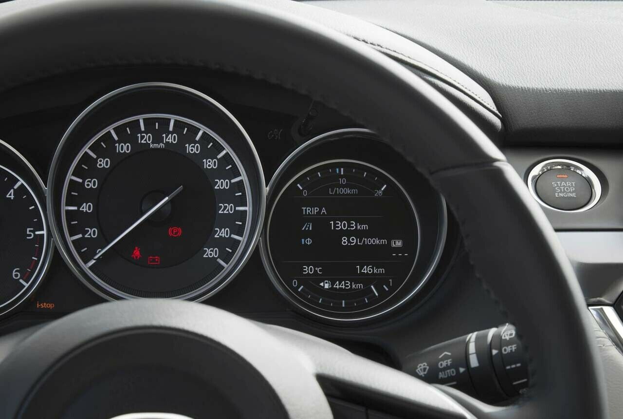 Minimale Veränderung: Die Instrumente des Mazda6