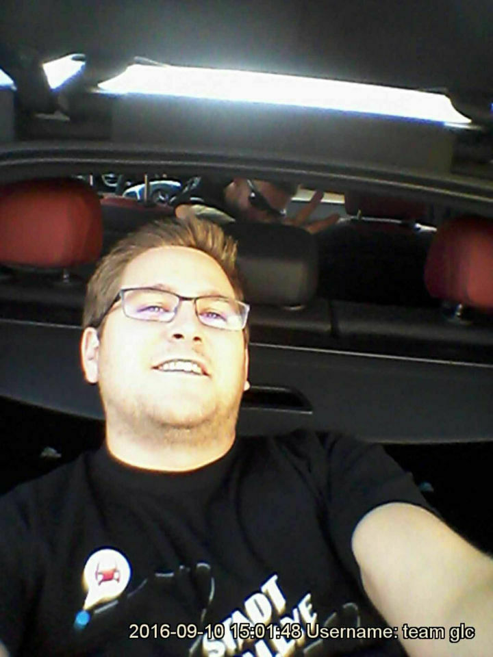 Alles f&uuml;r's Team: Martin E240T kriecht auch in den Kofferraum des GLC. 550-1.600 Liter schluckt der GLC sonst