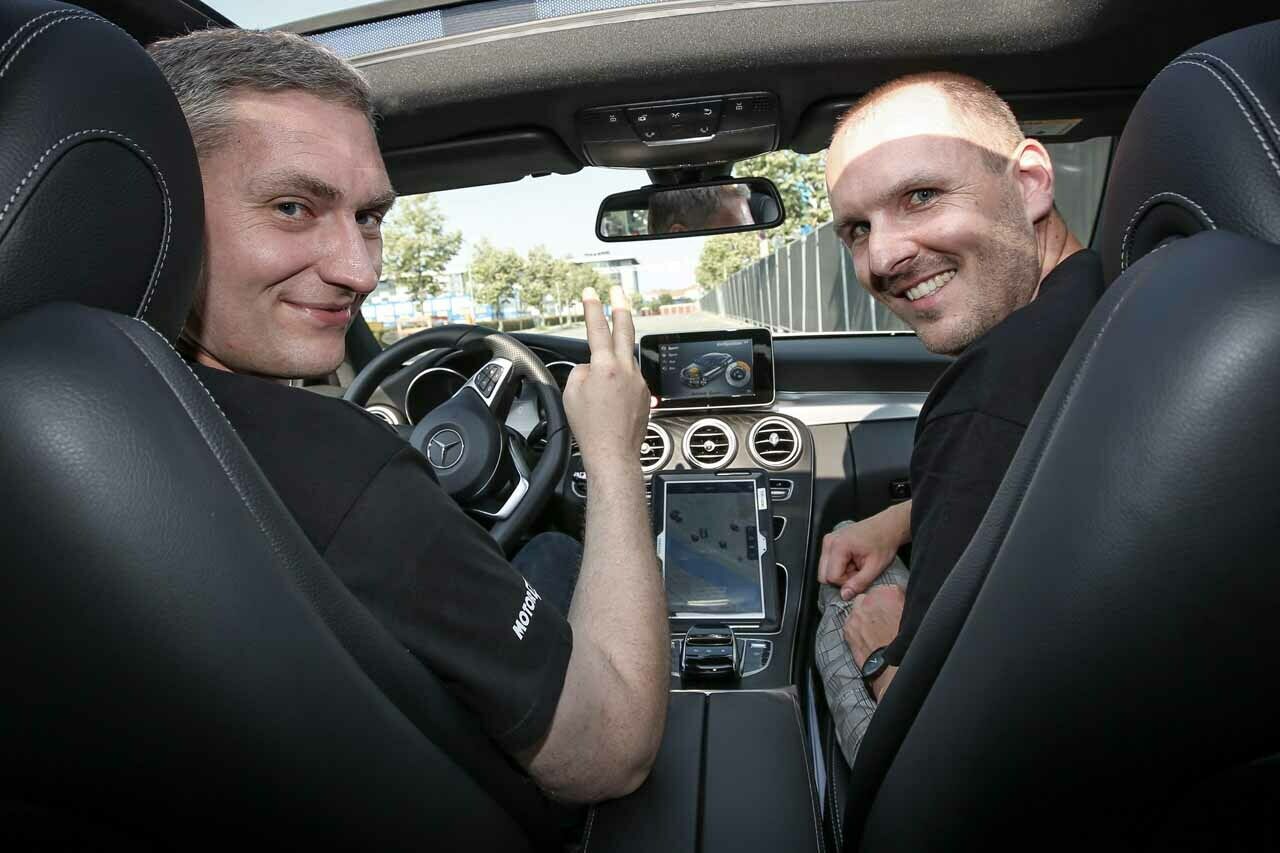 Siegerteam im C-Coup&eacute;