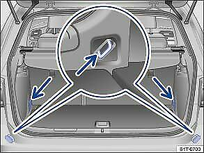 Original Fahrrad-Innenraum Träger vom Touran 1