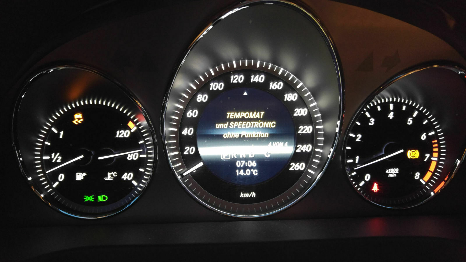 Fehlermeldung: Abs, Esp, Ebv ohne Funktion - Fehlerspeicher fragwürdig