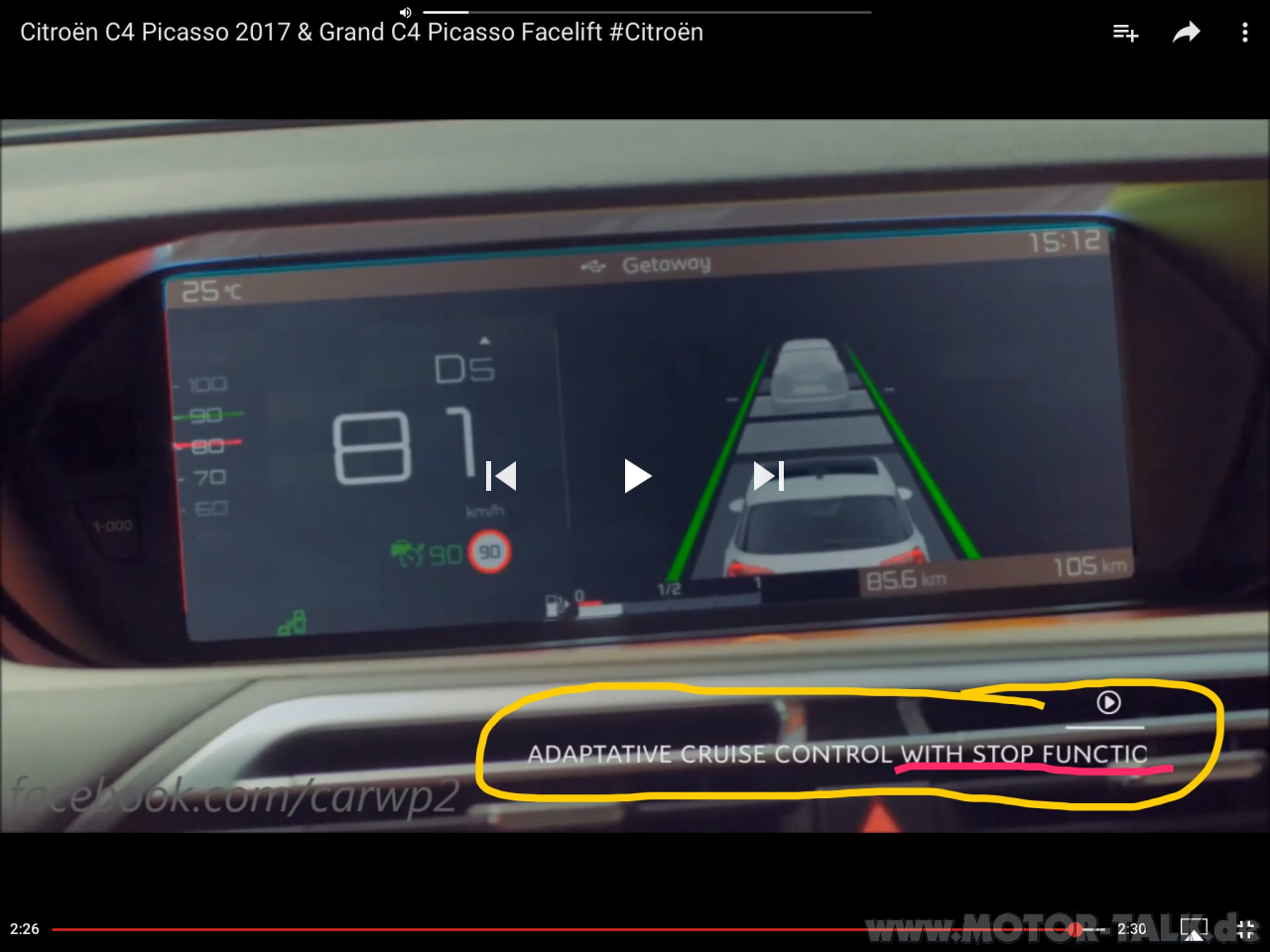 Sicherheitspakete 1 oder 2.C4 grand Pic Facelifting 2016/2017