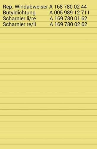 Reparatur-lamellendach