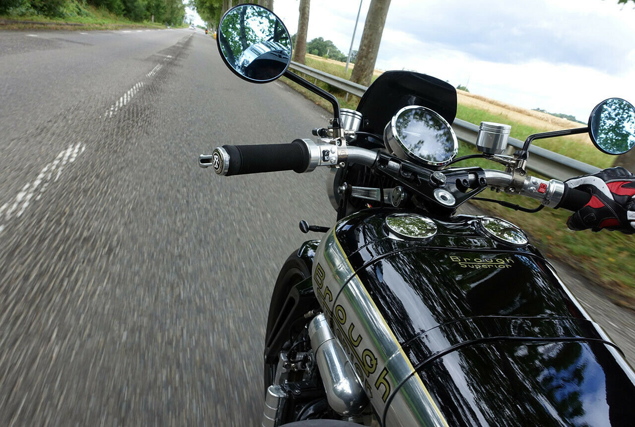 Schon der wundersch&ouml;ne Tank ist eine Besonderheit