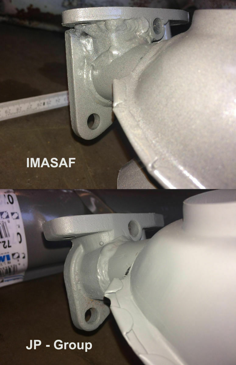 Auspuff 1303 Doppelvorwärmung