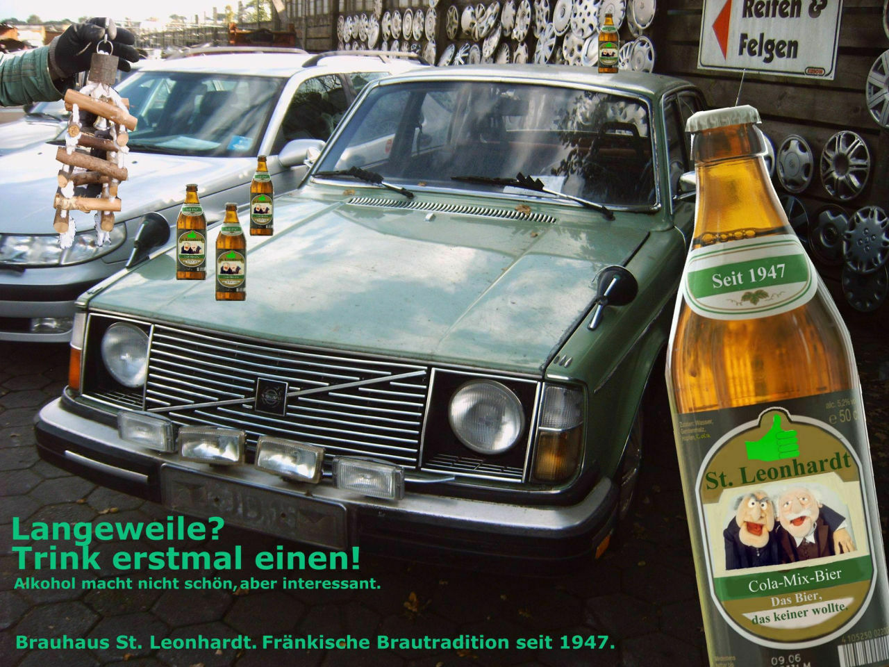 Der Schrottplatz - Spiegelsymmetrisch des Showrooms