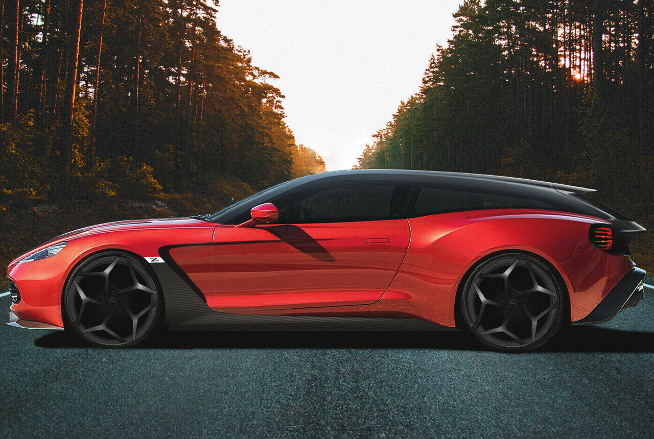 Vanquish Zagato Shooting Brake-Version: Zweisitzer mit h&uuml;bschem Kofferraum