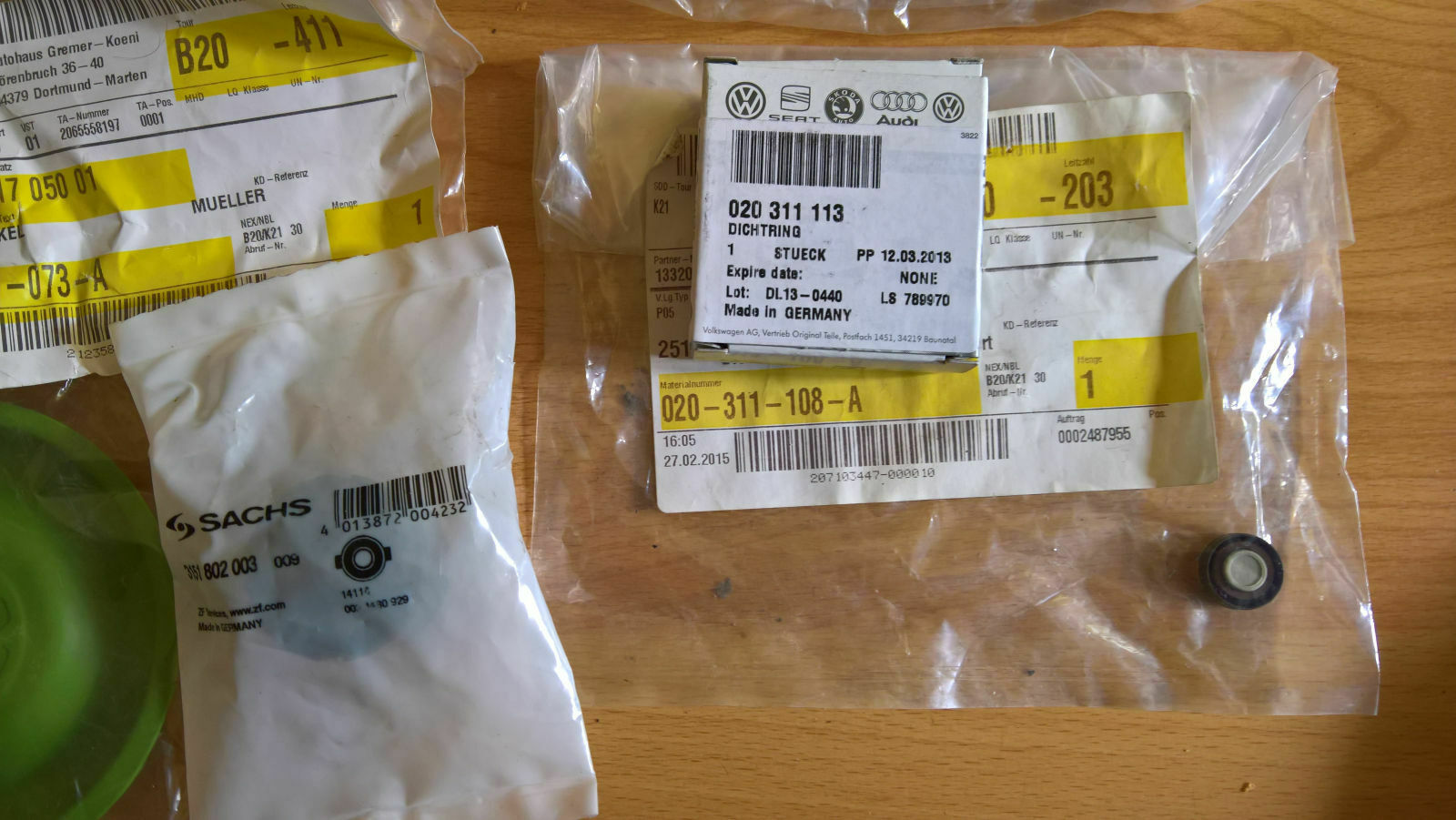 Foreninterner Flohmarkt für Golf 1/2 Teile