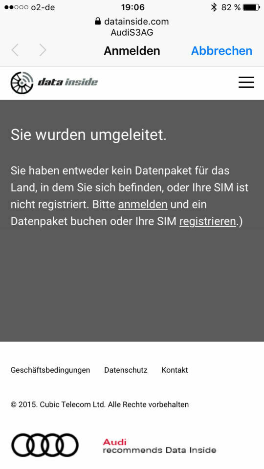 Audi Connect - Fragen zu Funktion/Einrichtung/Aktivierung etc.
