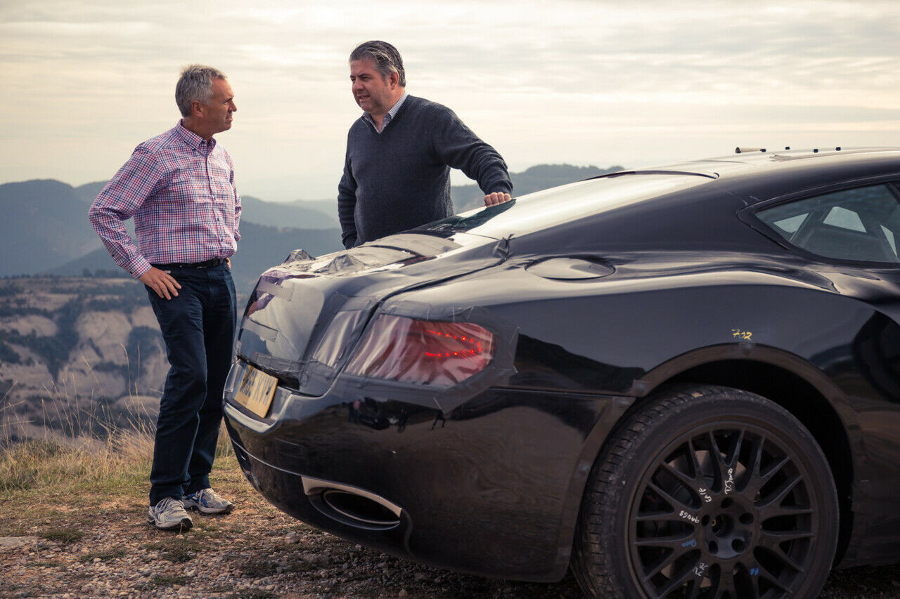 Stefan Grundhoff im Gespräch mit Bentley-Entwicklungschef Rolf Frech