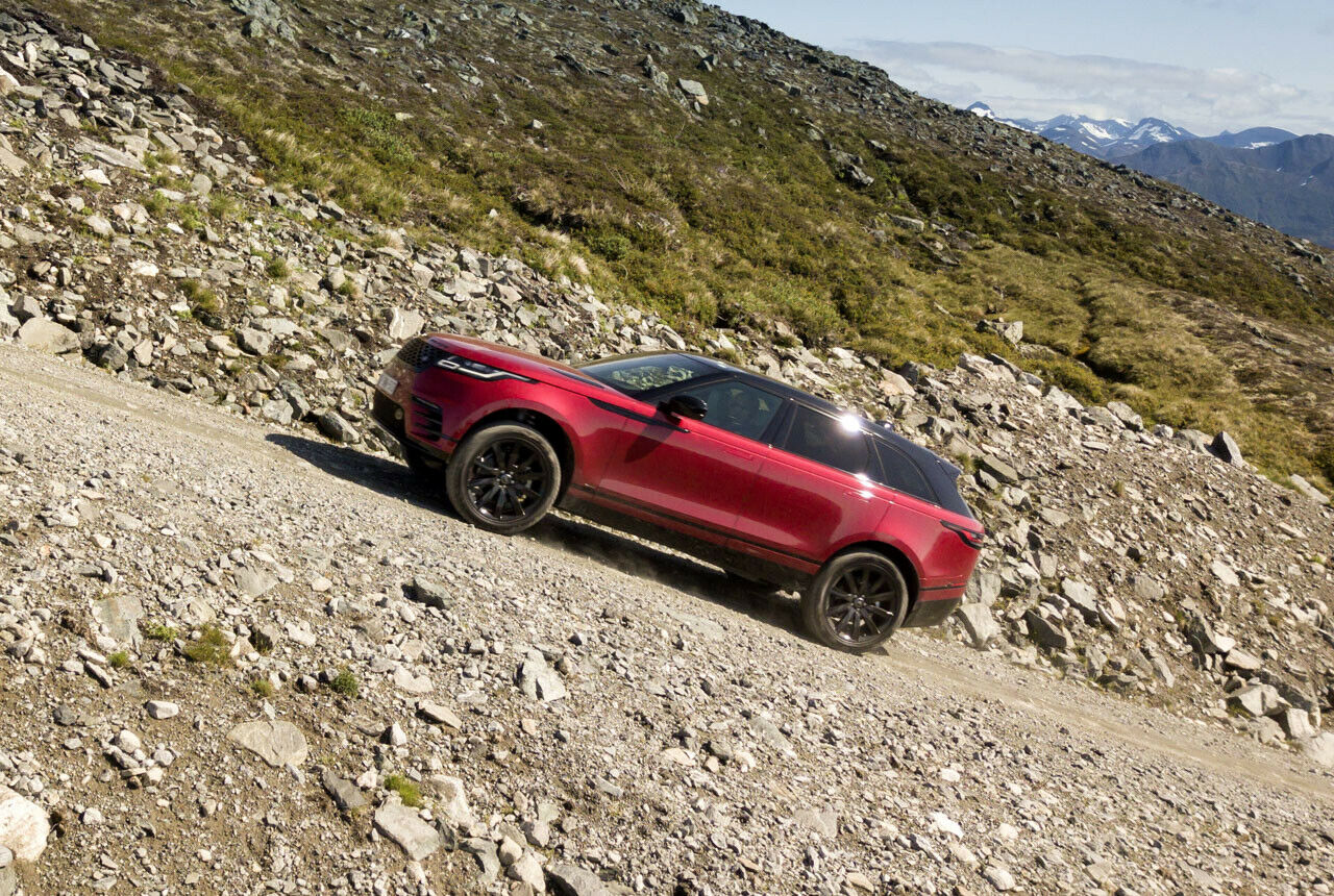 Bergauf leistet der Velar das, was man von einem Range Rover erwartet, andere Mitglieder der Land-Rover-Familie können etwas mehr