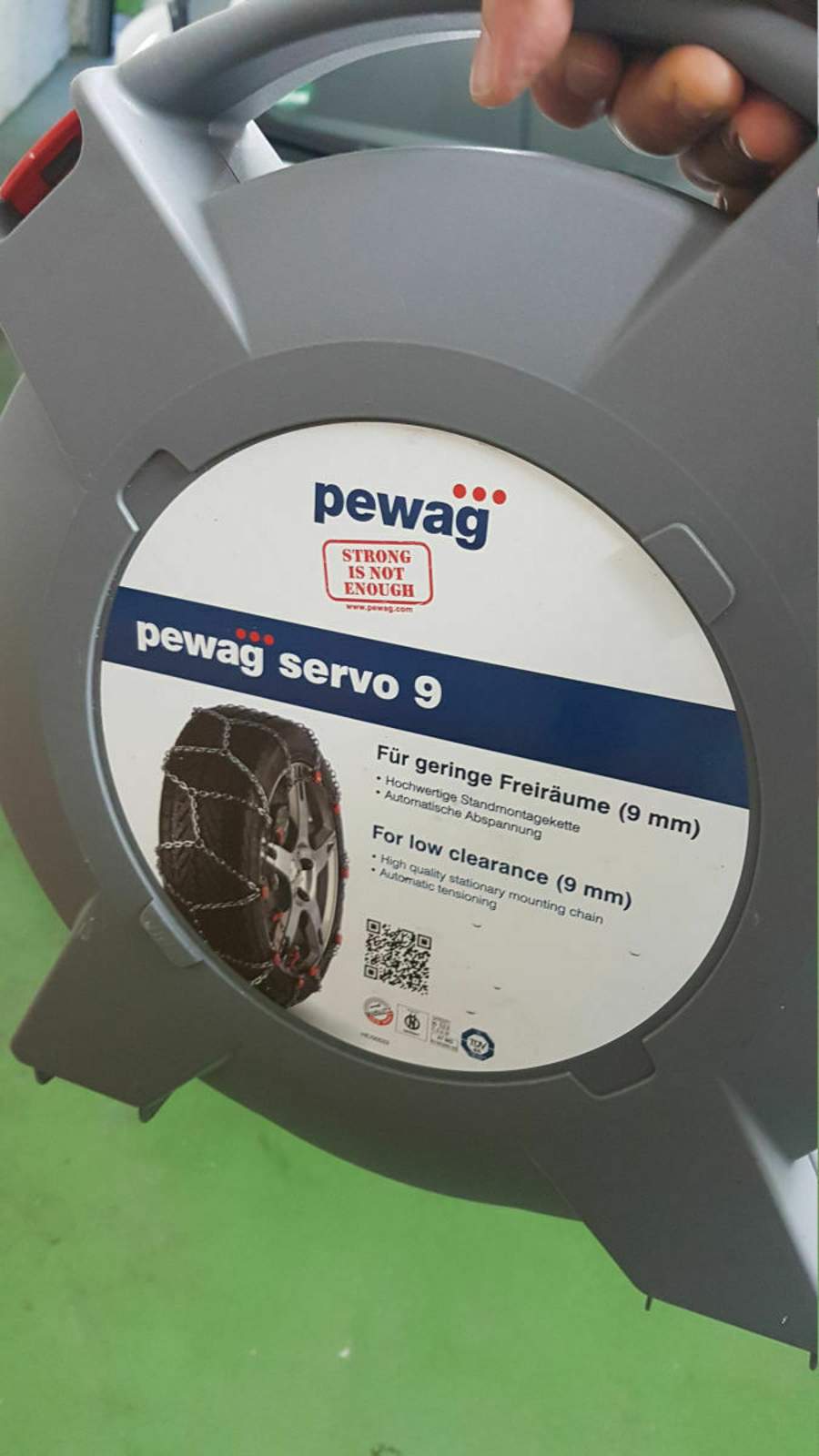 PEWAG SERVO RS9 Schneeketten - Mit Felgenschutz Für Winterreifen