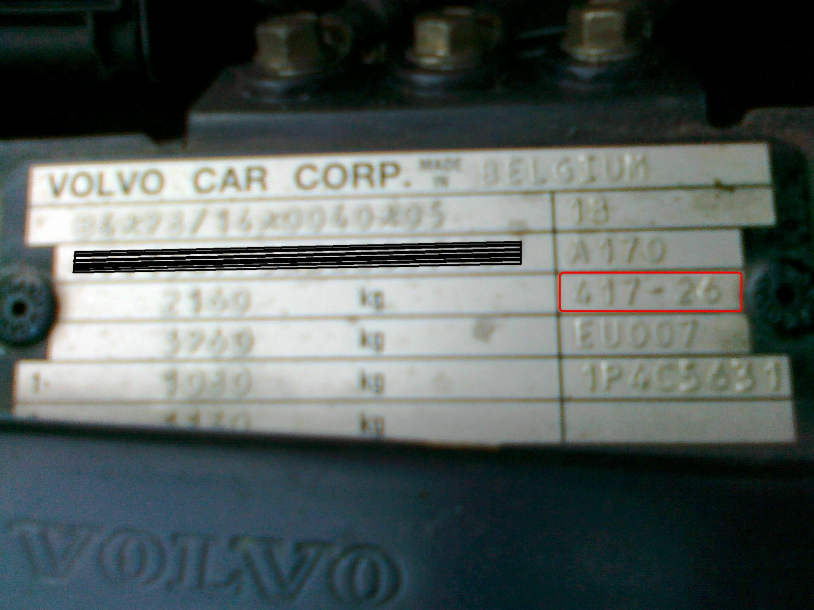 V70 Tür / Kotflügel vom Vorfacelift auf Facelift?