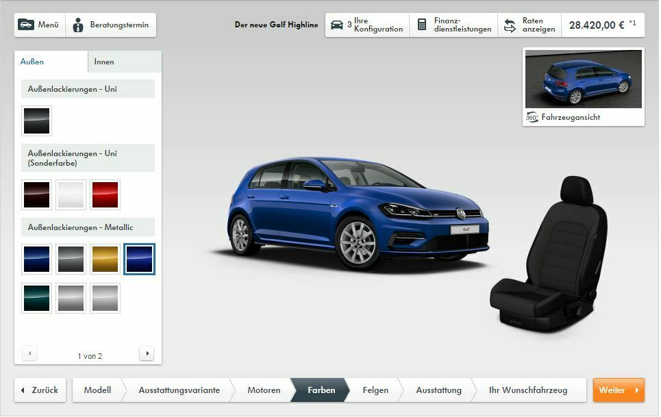 Golf VII Facelift 2016