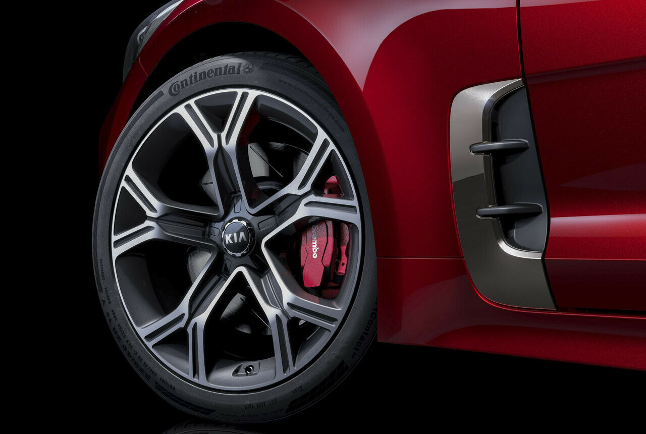 Das Topmodell bremst mit einer Brembo-Anlage