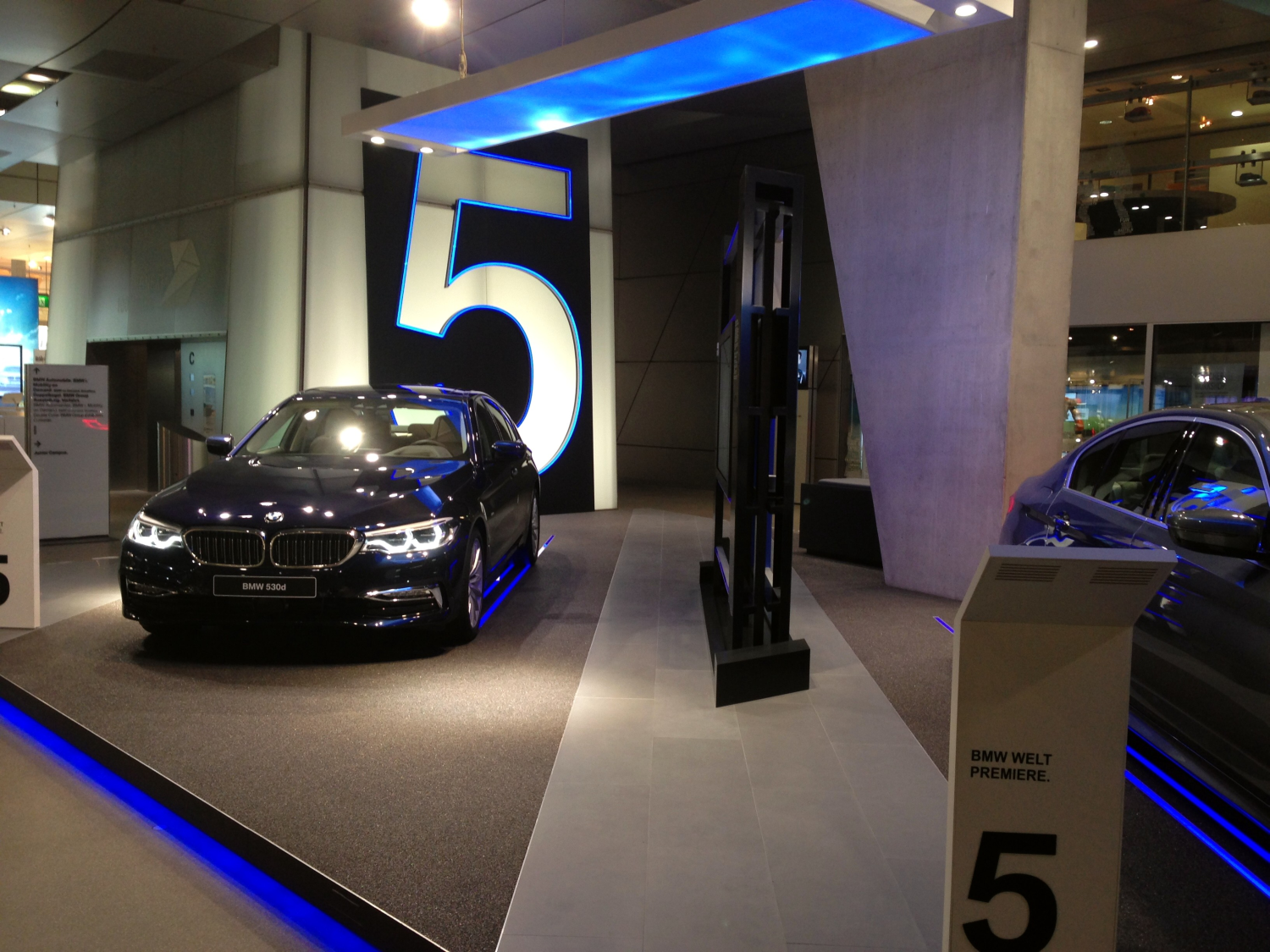 Wird der G30 schon in der BMW Welt in München ausgestellt?