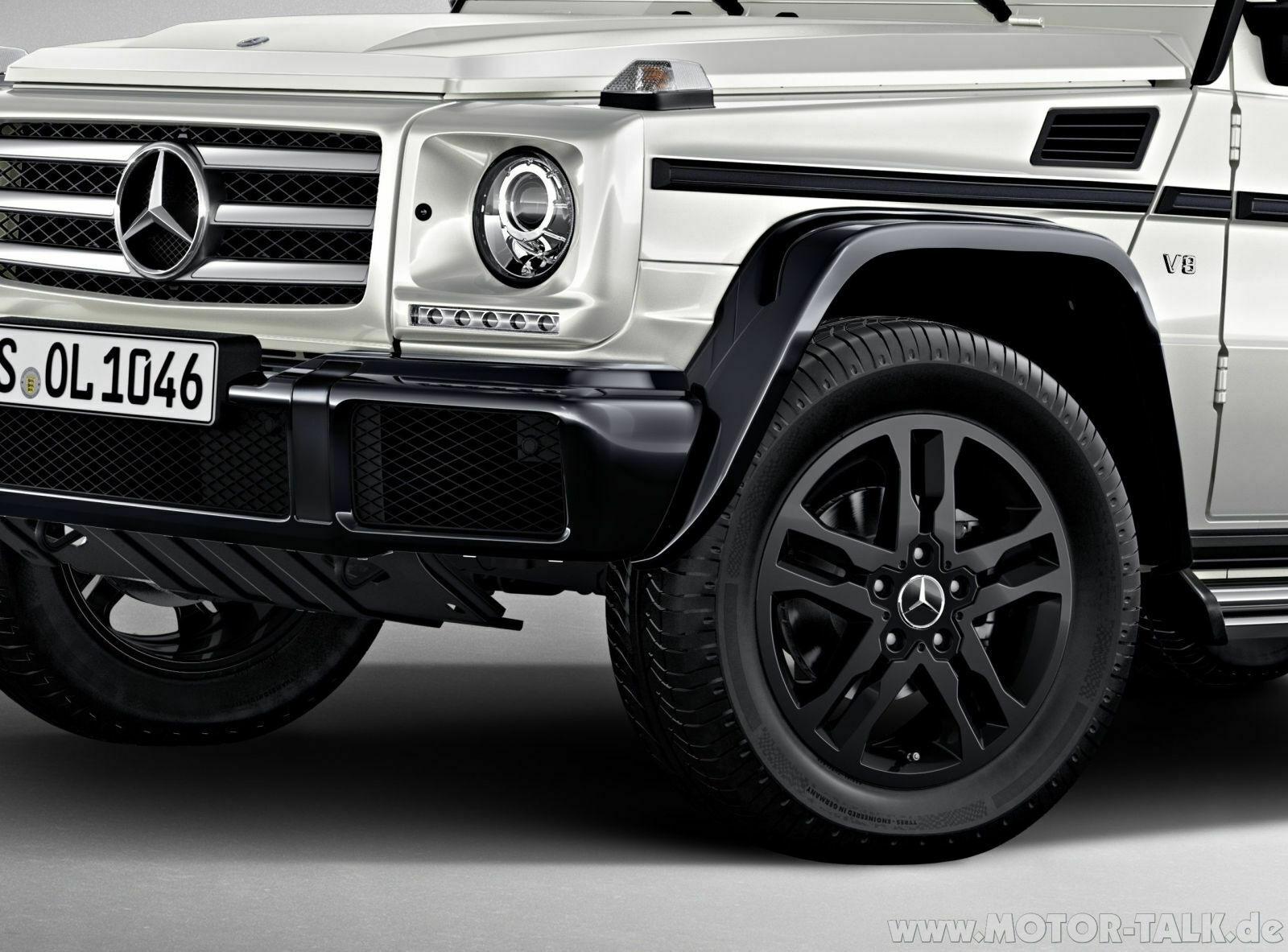 Außenschutzleiste Einlegern in Schwarz