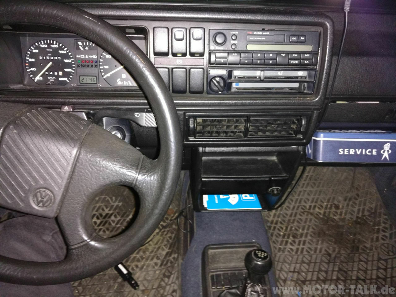 Teil 2 Der Golf muss leben! Heute: Radioelektrik instand setzen