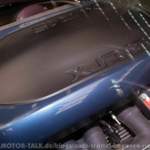 Kohlfasermotorabdeckung