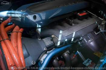 Detailaufnahme Ansaugbrücke