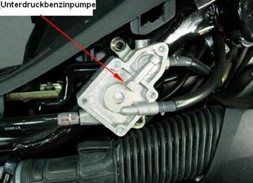 Unterdruckbenzinpumpe