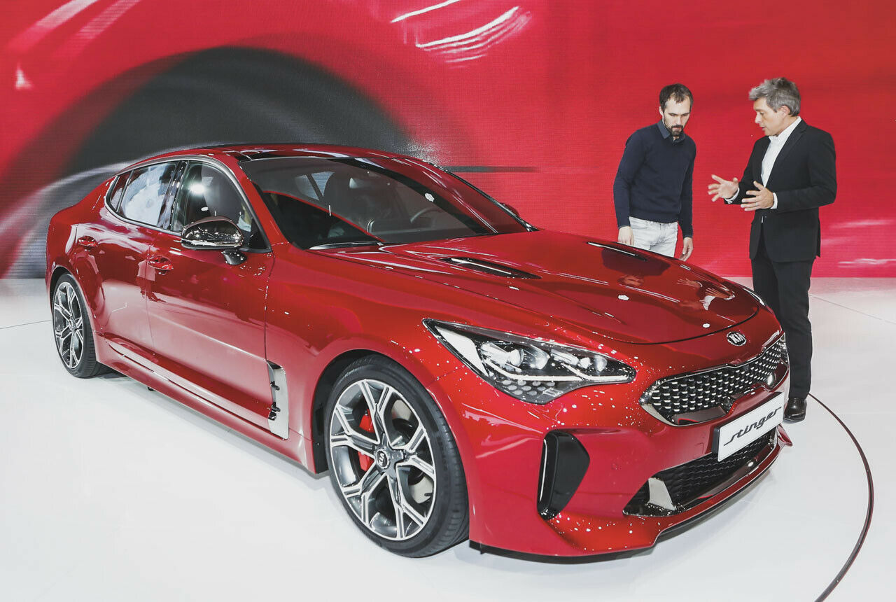 Für Gregory Guillaume und sein Designteam war der Kia Stinger "wie Weihnachten"