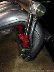 gelötete Rücklaufleitung