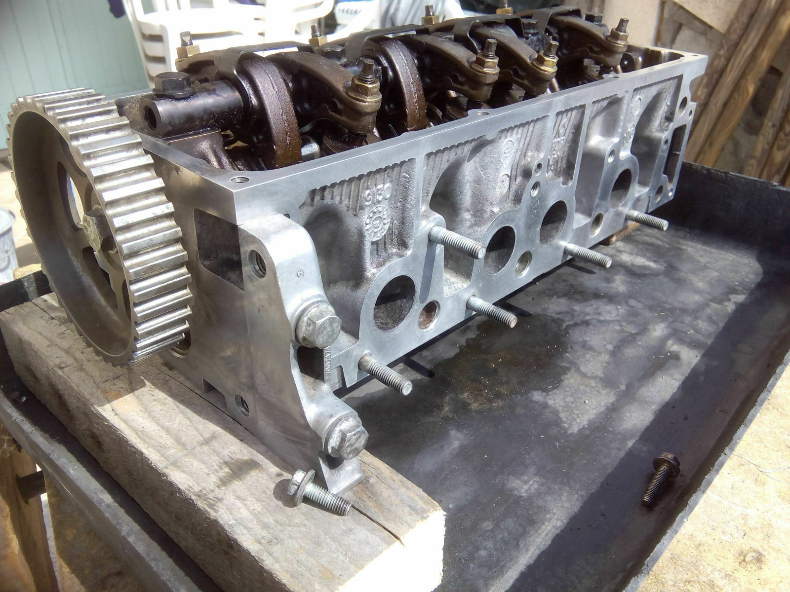 CLIO 1; B57B05, Bj 8/1994, 295.000 km; E7J.7.10 Steuerriemen defekt (nach 70.000 km/6.5 Jahre)