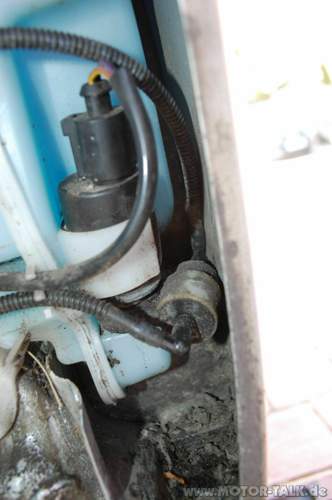 Anschlüsse Scheibenreinigung