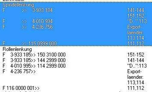 Spindel-rollenlenkzng