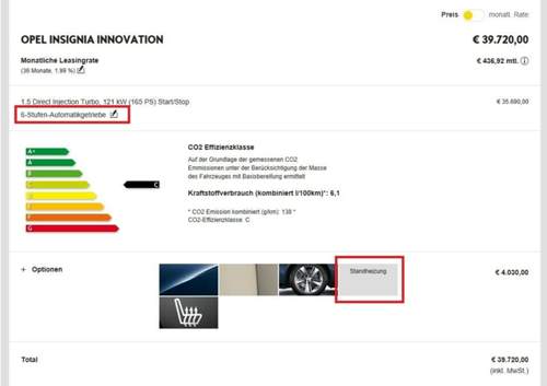 Insignia-automatik-stanheizung