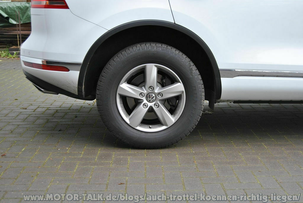 Fahrwerk in Komfortstellung